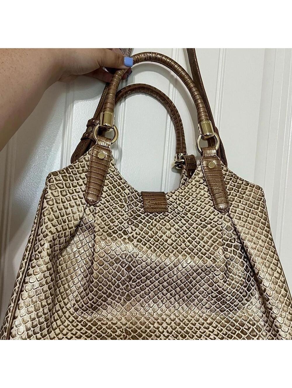 Brahmin, The Elisa Java Collection, Java Latte Purse - Picture 10 of 15